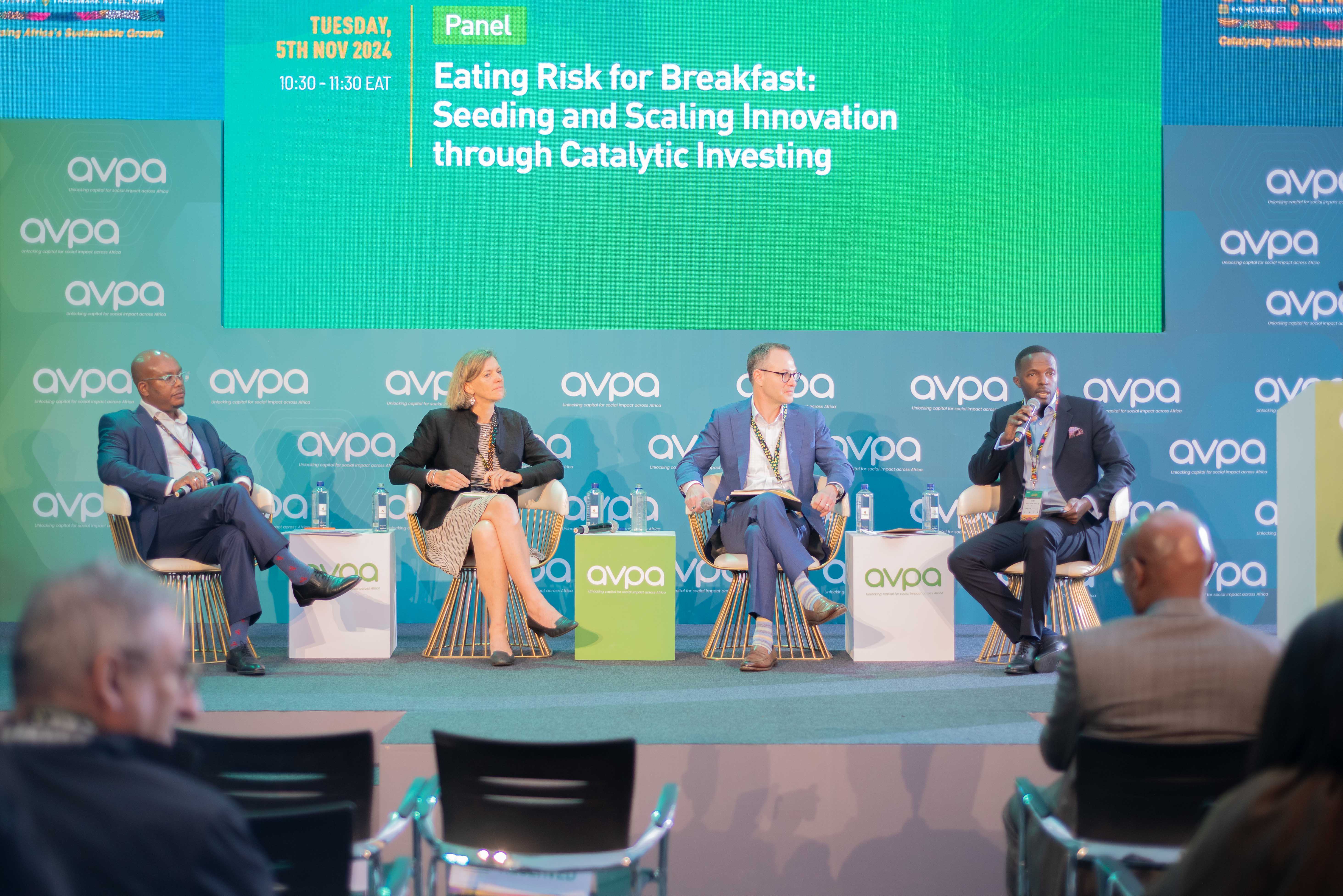 The 'Eating risk for breakfast' panellists